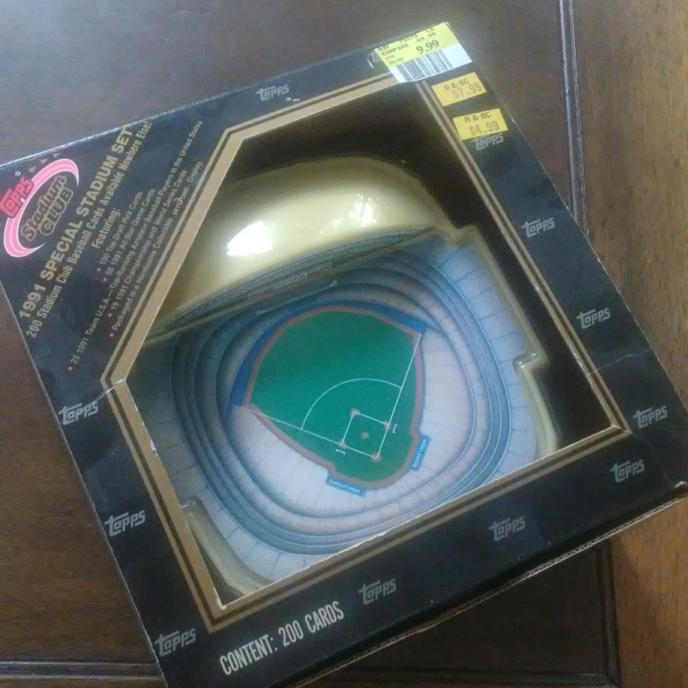 1991 Topps Stadium Club with Baseball Cards